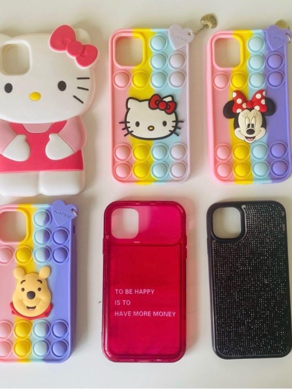 Hello Kitty & Character Pop-It Silicone Phone Case - iPhone 11
